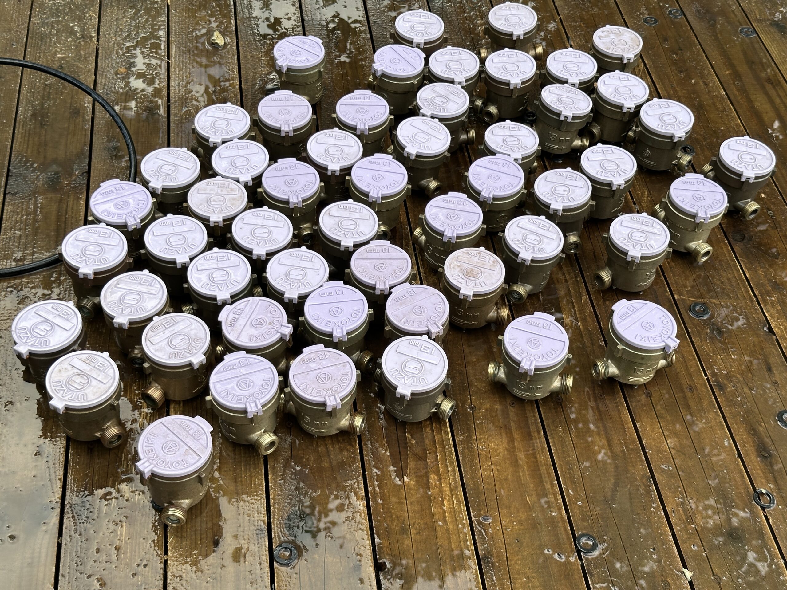 水道メーター交換の作業、見かけたらよろしくお願いします😊