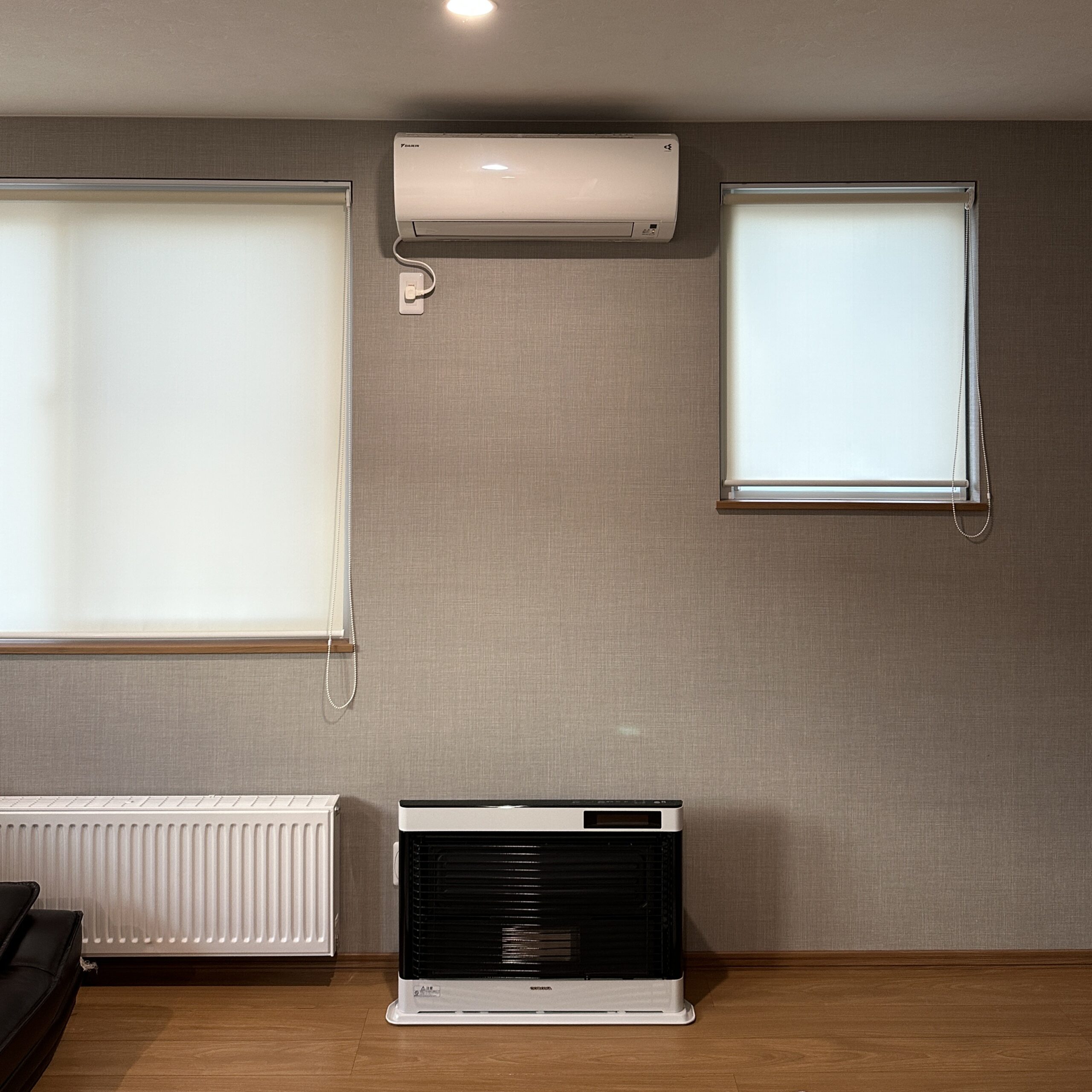 灯油タンク・灯油ストーブ新設しました！冬の暖房費が気になる方へ。